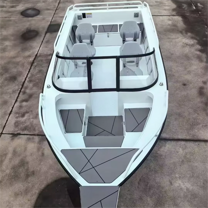 China Factory Cheap 6 Meters 10 Seats  Yacht Luxury Boat Yacht for Water River Park  Sea Beach Tourism
