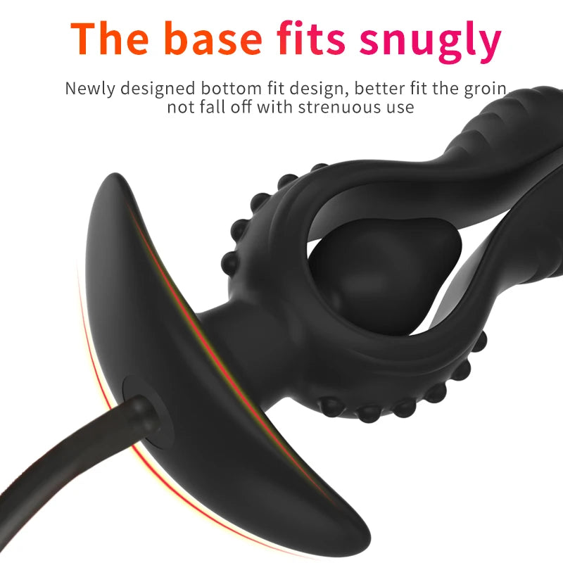 Adult Products Dildo for Anal Toy Expandable Butt Plug Silicone Massager Sex Toy for Women Men Inflatable Anal Plug Backyard Toy