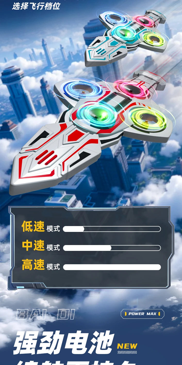 New Remote Flying Sword Interactive Flying Sword Drone With 1 Batteries 6-Axis Gyro Stabilizer Easy To Fly  For Beginners Adults