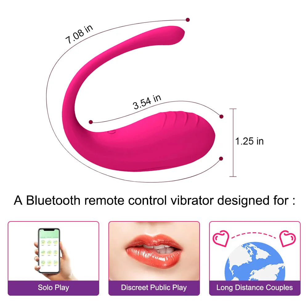APP Controle Bluetooth Wearable Vibrator G Spot Vibrador Feminino Vagina Massage Clit Stimulator Sex Toy For Women Vibrating Egg