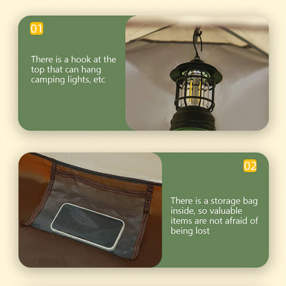 Outdoor Folding Camping Tent Portable Waterproof Sunshine-proof Automatic Easy Setup Tent For Camping Beach Picnic Barbecue