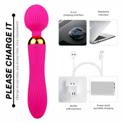 Adult Products Sex toys Vibrator for Women Magic Wand G-spot Massager Vagina Vibrator Female Masturbation Tools sex toy 18+