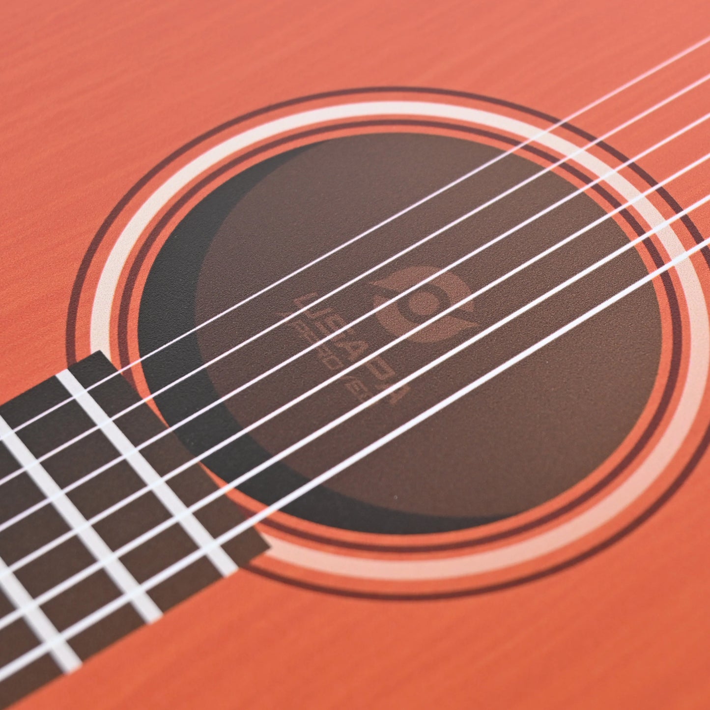 Orbia Fun Guitar Design Design Professional Pickleball Sports Comfortable Handle 13mm Pickleball Paddle Fit Most Hands Racket