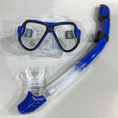 Diving Masks for Adults Snorkeling Breath Tube Set Glasses for Women Men Anti-slip Buckle Masks