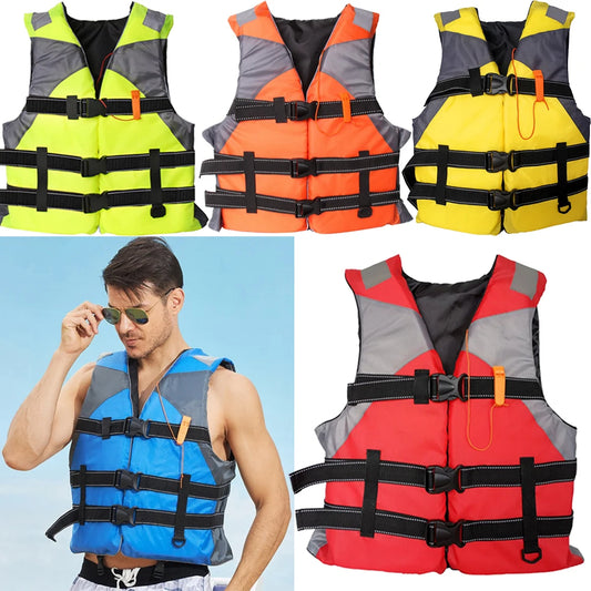 Life Jacket Vest For Adults And Kids,Water Sports Buoyancy Aids Suitable For Fishing,Sailing,Surfing,Boating,Kayaking