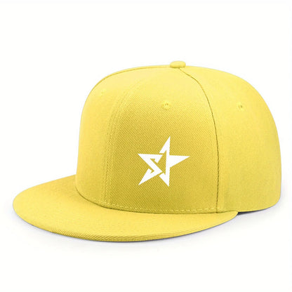 Hats for women in spring and summer, outdoor flat brimmed hats for men, hardtop breathable wide brimmed hip-hop hats, American s