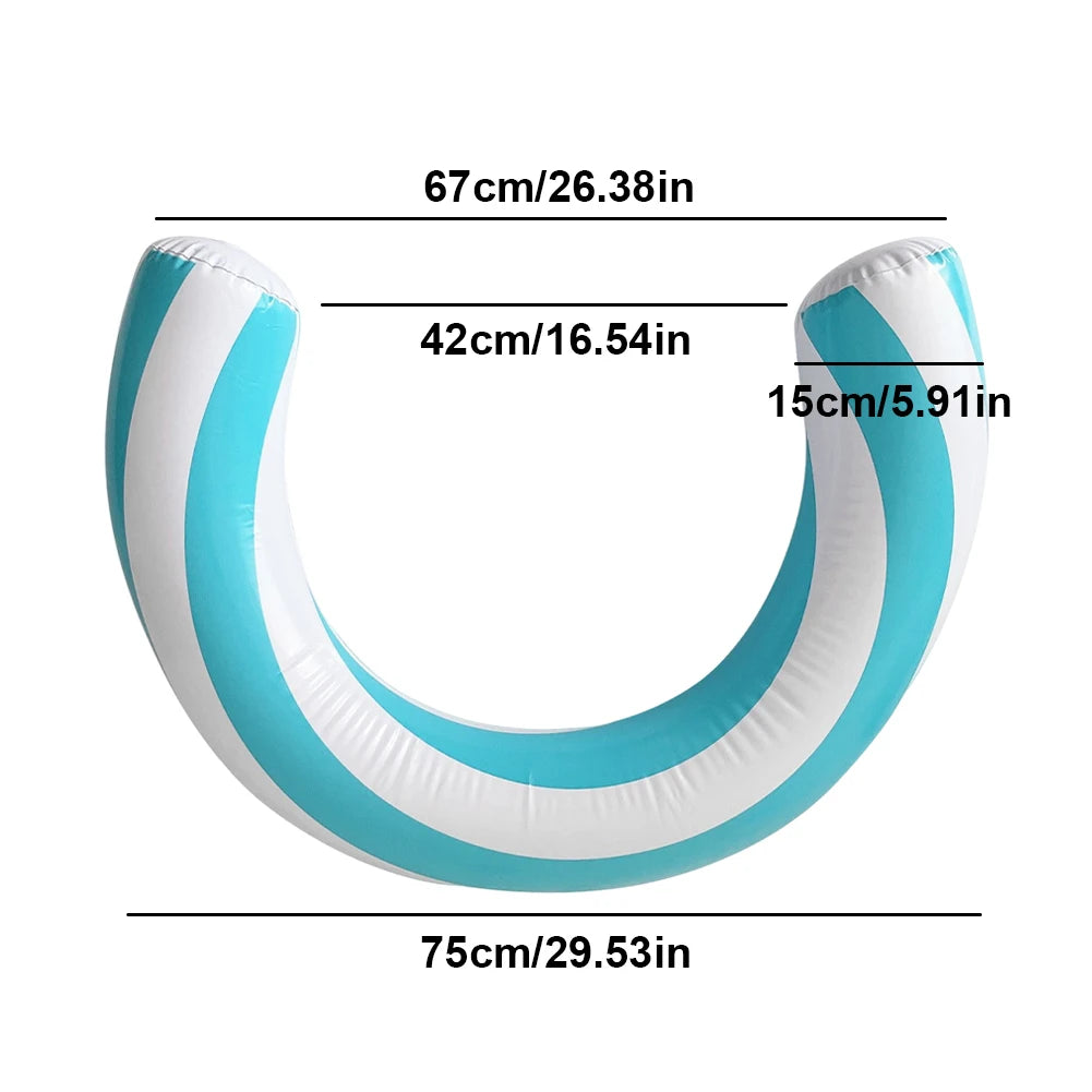 Inflatable Buoyancy Stick Versatile Inflatable Pool Foldable Water Hammock Lounger for Adults, Ideal for Swimming Pool, Beach