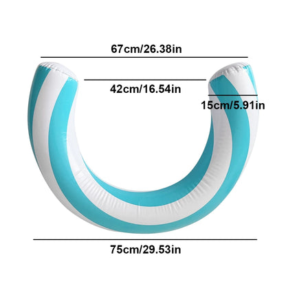 Inflatable Buoyancy Stick Versatile Inflatable Pool Foldable Water Hammock Lounger for Adults, Ideal for Swimming Pool, Beach
