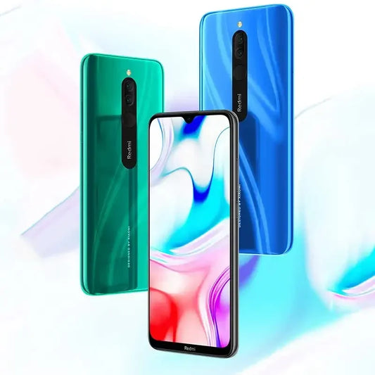 Original Xiaomi Redmi 8 4GB 64GB 4700 mAh Smartphone Dual SIM 6.22'' 12MP+2MP+8MP Snapdragon 439 Octa-Core 4G LTE Mobile Phone