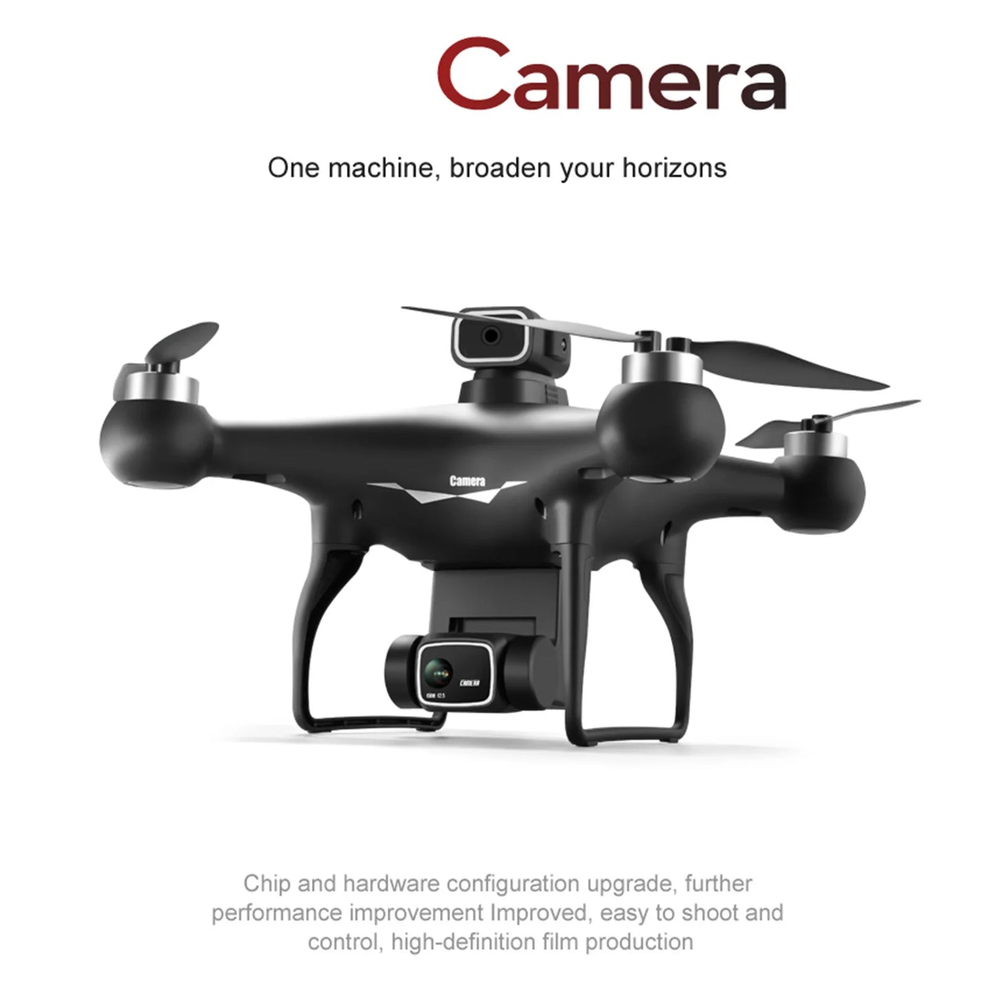 Remote Control Drone 4K Dual Camera Obstacle Avoidance Brushless Motor RC Quadcopter Drone with Storage Bag for Kids Adults