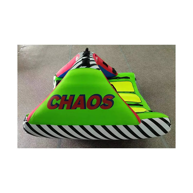 Adventurers Inflatable Towable Pull Behind Boats Tubes water ski water toys paddle for lake river sea