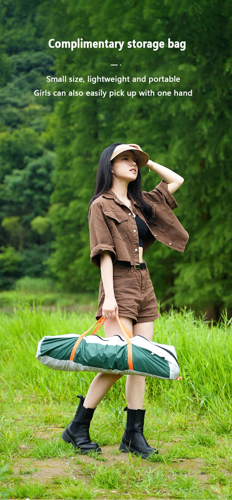 Tienda De Acampar Automatic Camping Tent 2-4 Person Family Tent Portable Backpacking Fully Automatic Tent For Hiking Travel