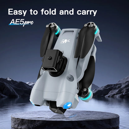 2026 Drone  Optical Flow Drone with Camera HD Camera Foldable Brushless Dron Helicopter WIFI Aerial Photography