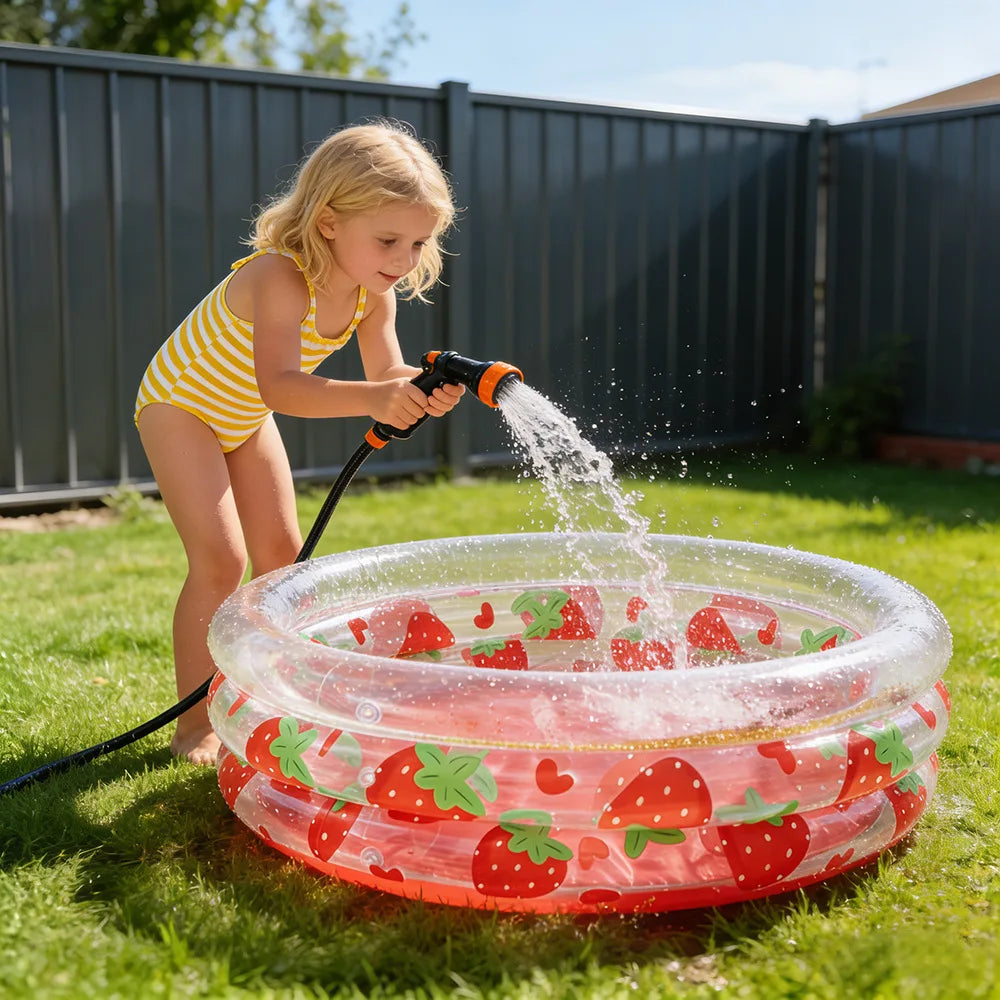 1pcs Inflatable Bathtub Swimming Pool Inflatable Pool Retro Blow Up Swimming Pool Family Cute Thickened Water Pool ﻿ ﻿