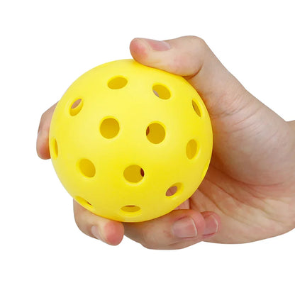 12pcs Indoor Pickleball Balls 40 Holes Colorful and Durable Pickleballs 72mm Training Ball Practice Entertainment Pickleball
