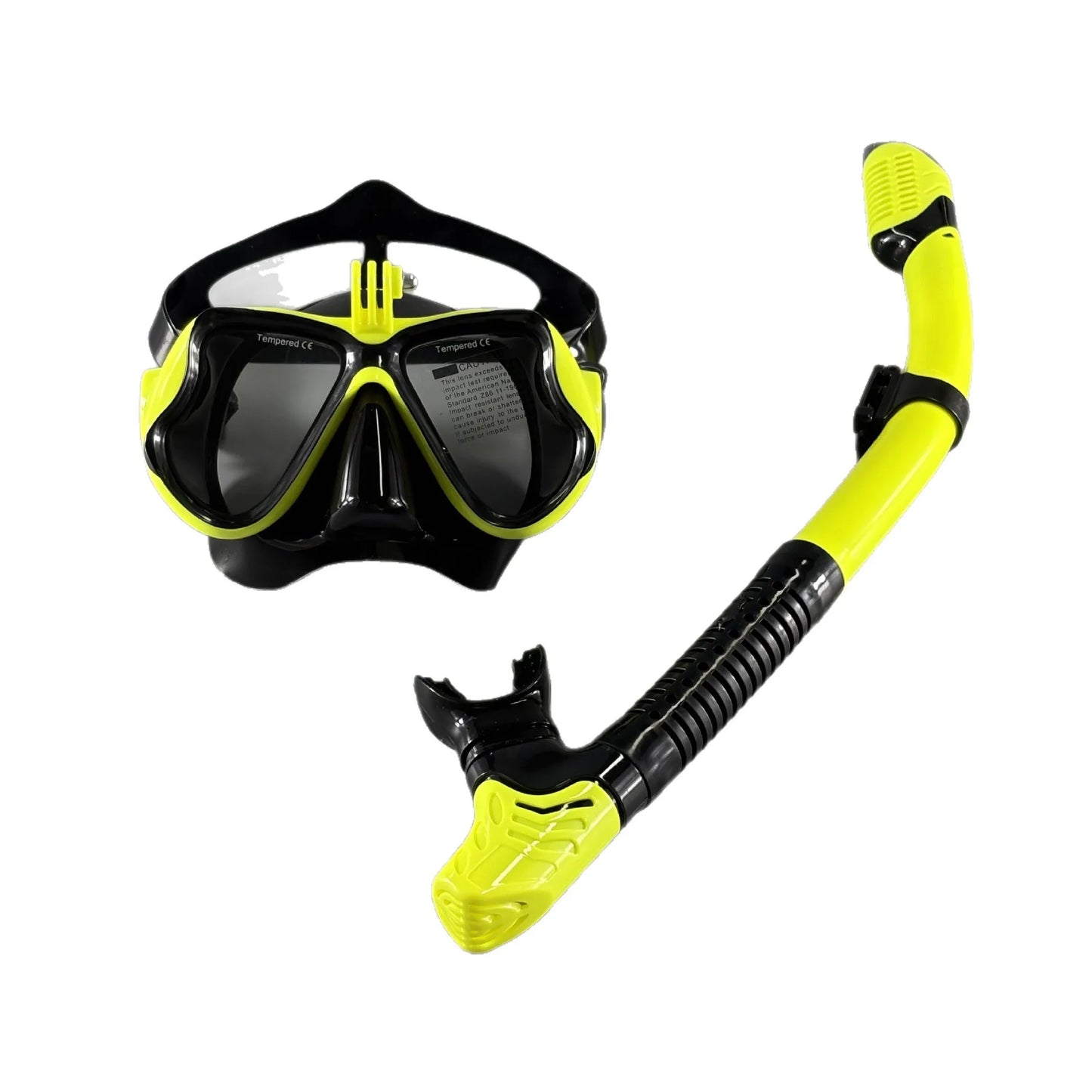 Diving goggles, snorkeling accessories, high-definition face mask, adult diving mask set