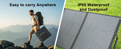 SOLARPLAY 3600W Portable Power Station 3840WH Outdoor Generator With Folable Solar Panels For Home Emergency Outdoor Camping