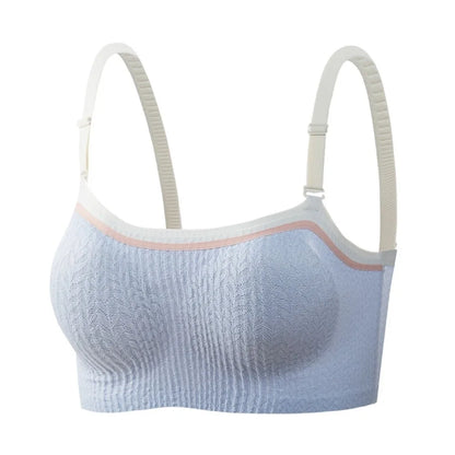 Lingerie Adjustable Wireless Bra Close-fitting Elastic Traceless Brassiere for Women Anti-sagging Gathered Breasts Seamless Bras