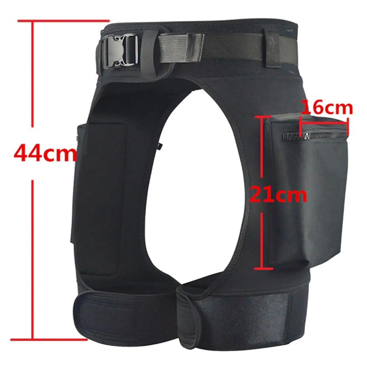 Flexible Neoprene Wetsuit Shorts with Pockets Premium Diving Tech Pants for Water Activities