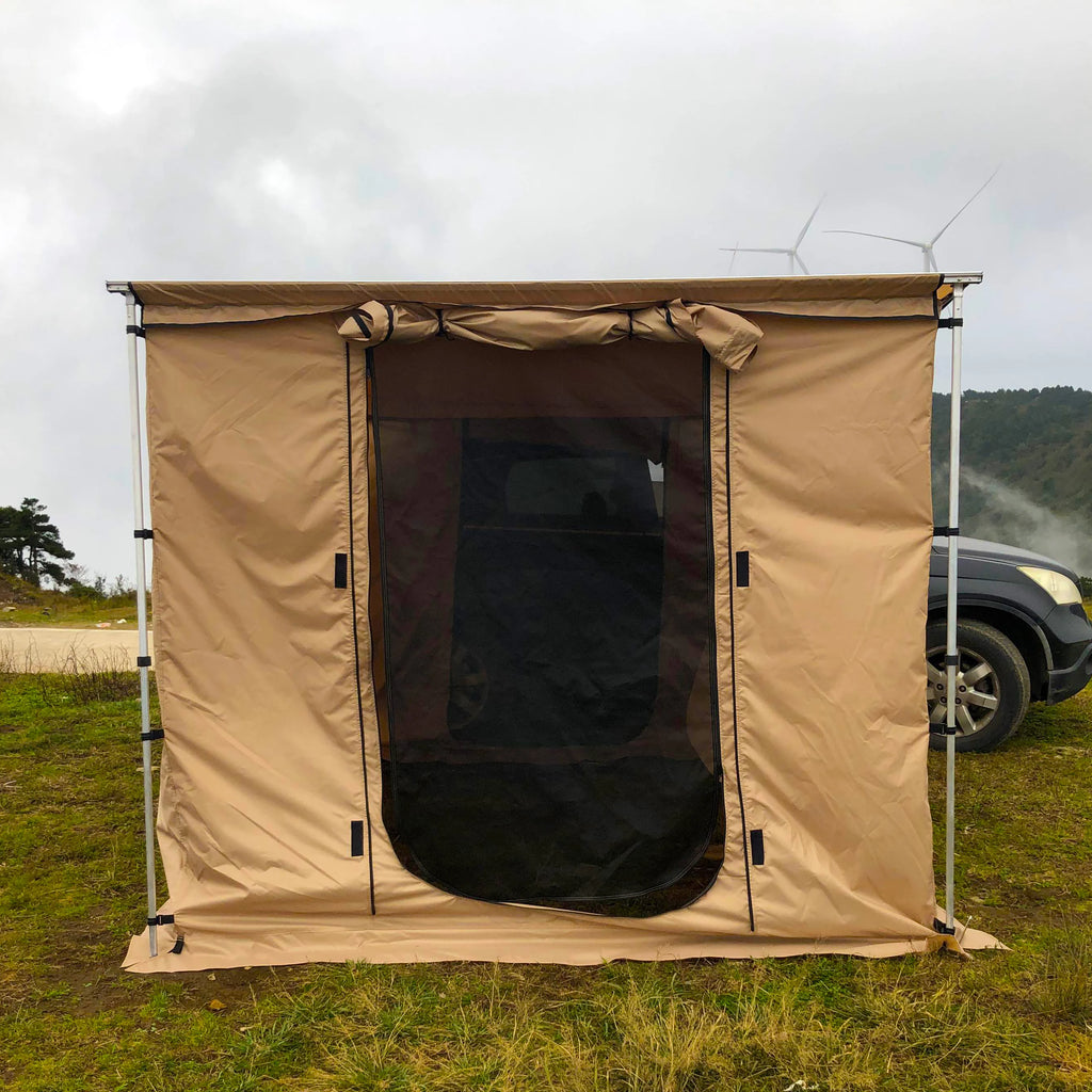 Camping Car Tent Side Awning Annex Room Outdoor Camping Mosquito Net Room Without Awning / Base Cloth
