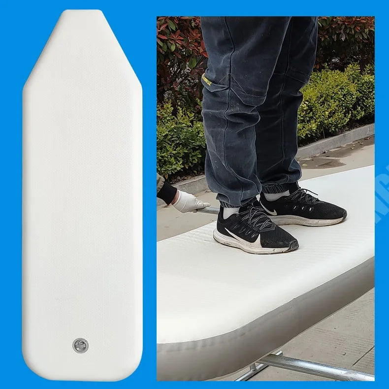 New 1.75~3.6m Inflatable Fishing Boat PVC 0.7mm Thickened Kayak Canoe Boat Sea Drifting Boat Rubber  2~6 People Drifting Boats