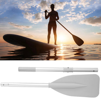 Paddle High Toughness Inflatable Boat Dinghy Canoe Water Marine Sports Aluminium Alloy Oars Paddle with Rod Set Dinghy
