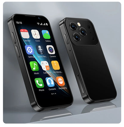 SOYES i17 Mini Smartphone 3.0" Display 2GB RAM 16GB ROM Dual SIM Standby Dual Camera Android 9.0 Multi Apps Support Small Phone