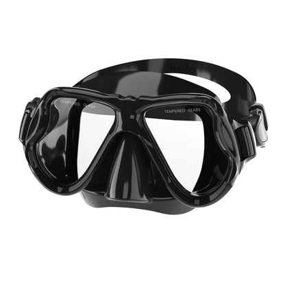Diving Mask Swimming Snorkel Mask Wide View Tempered Glass Adult Waterproof Anti-Leak Anti-Fog Dive Scuba Swim Snorkeling Goggle