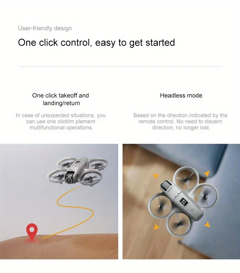 New D16 Drone HD Dual Camera Propeller Safety Design Optical Stream Positioning Three Sides Obstacle Avoidance VS DJI
