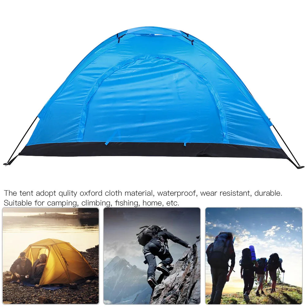 Camping Tent Leisure Tent Fishing Tent Outdoor Single Person Leisure Waterproof Tent for Camping Fishing Climbing Outdoor Tent