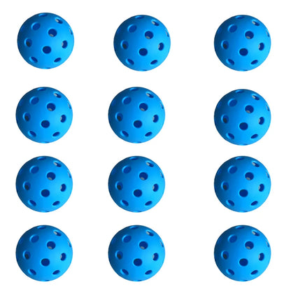 3/6/12pcs Indoor Pickleball Balls 26 Holes Colorful and Durable Pickleballs 72mm Training Ball Practice Competition Pickleball