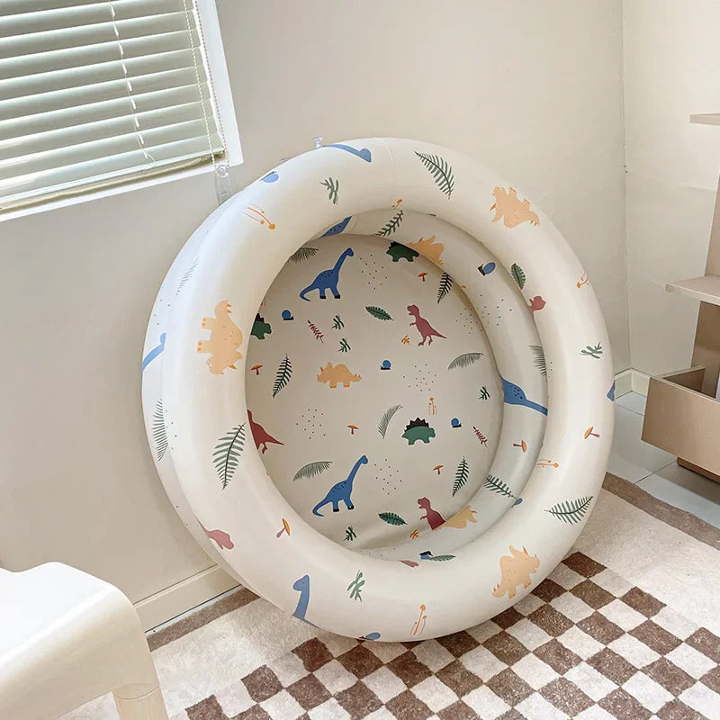 90cm Inflatable Swimming Pool Baby Toys Fshion Retro Thickened Ocean Balls Tent Toys For Children Balls Pool Summer Toy