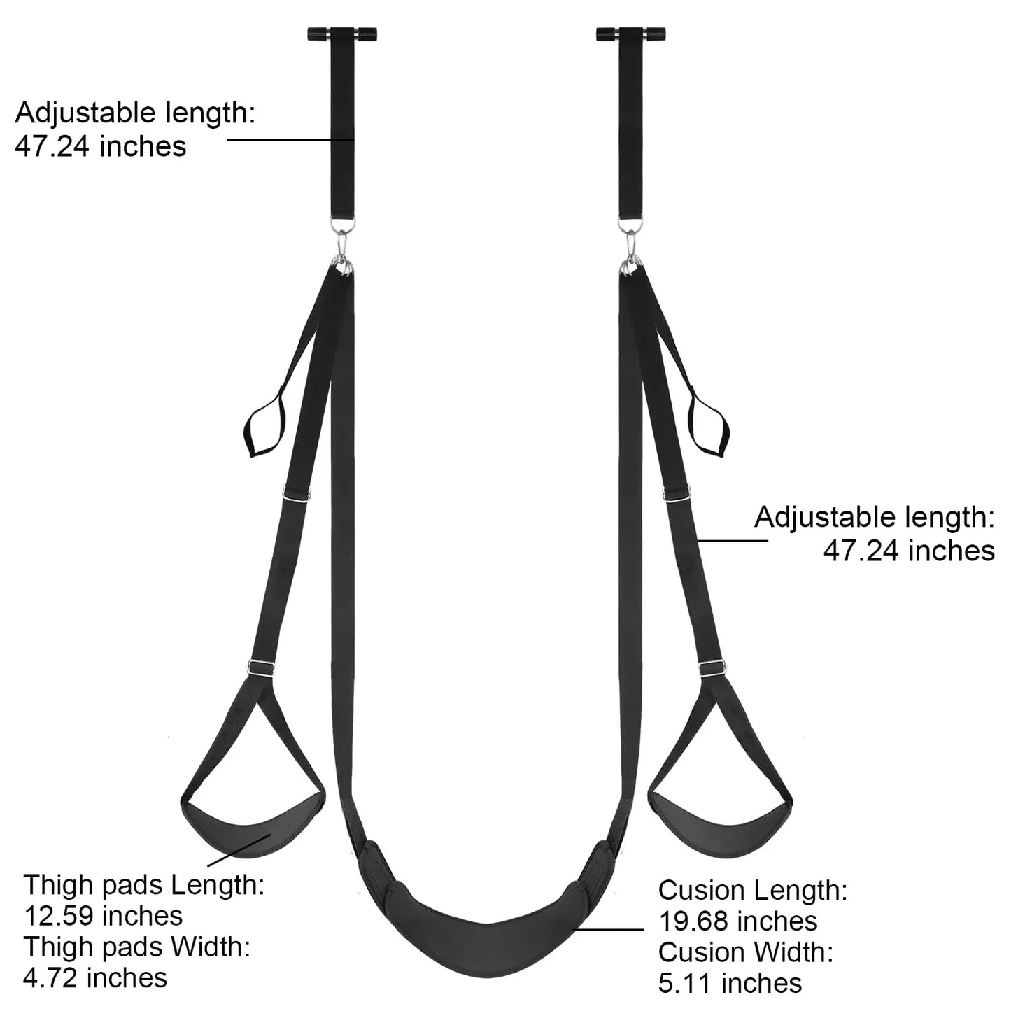 2025 NEW Sex Swing with Seat Bondage Bondage Adjustable Straps Hanging Love Slings for Women Couples SM Adult Sex Game Products
