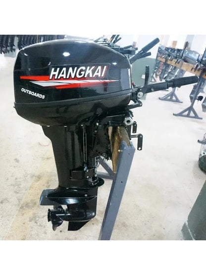 Short Shaft 2 Stroke 18HP Outboard Motor Stand Petrol Engine Inboard Fishing Boat For Sale