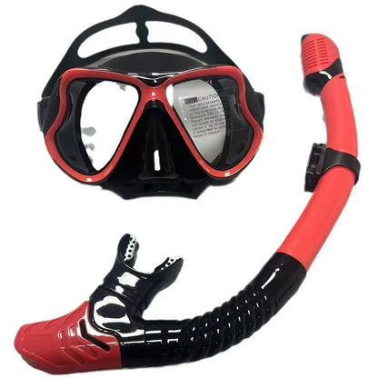 Diving Masks for Adults Snorkeling Breath Tube Set Glasses for Women Men Anti-slip Buckle Masks