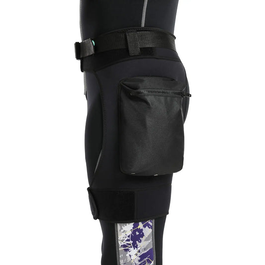 Flexible Neoprene Wetsuit Shorts with Pockets Premium Diving Tech Pants for Water Activities