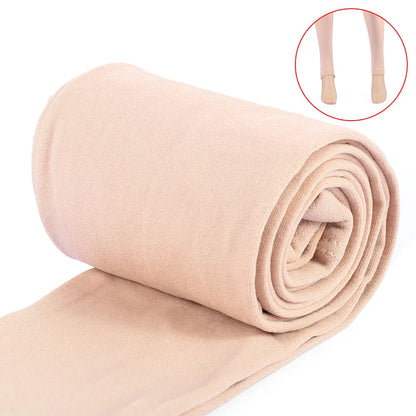 Women Winter Thermal Warm Velvet Thick Pantyhose Fluff Lined Stretch Slim Leggings Pants Ankle-Length