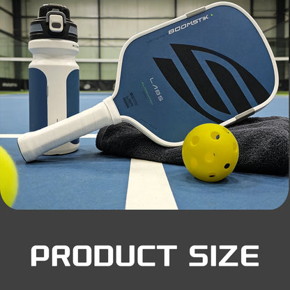 BoomCore Pickleball Paddle 16mm Anti-Skid Surface Design Solid Pattern Honeycomb Core Eco-Friendly Portable Nylon Carry Training