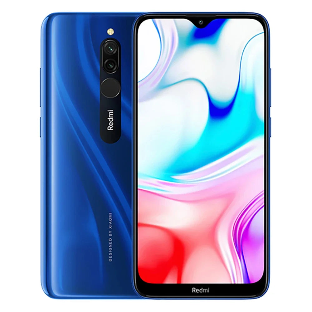 Original Xiaomi Redmi 8 4GB 64GB 4700 mAh Smartphone Dual SIM 6.22'' 12MP+2MP+8MP Snapdragon 439 Octa-Core 4G LTE Mobile Phone