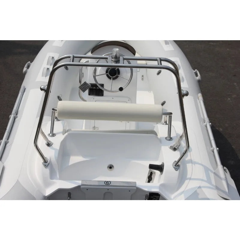 RIB Inflatable Boat Luxury Fiberglass Floor Hypalon/PVC Rescue Boat for Sport Leisure Lake Outdoor Entertainment