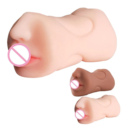 Male Sex Toys With Sexy Mouth Realistic Vagina And Tight Anus Ass Oral Sex Doll Stroker Adult Toys Adult Supplies For Men