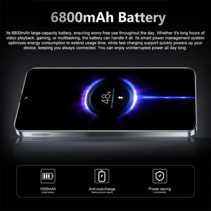 New 2025 HOT P70 Ultra 7.0inch HD Facial Recognition Function Global Edition Original Smart Dual Card 6800Mah Battery