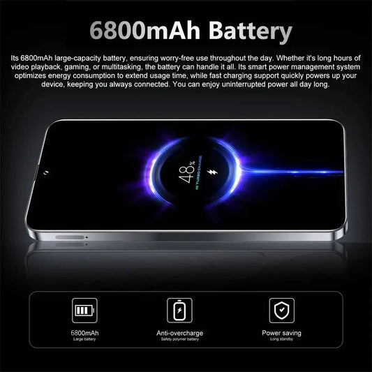 New 2025 HOT P70 Ultra 7.0inch HD Facial Recognition Function Global Edition Original Smart Dual Card 6800Mah Battery