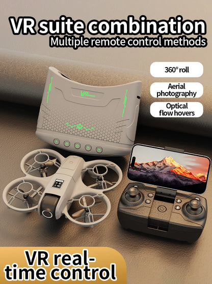 Drone Aerial Photography Aircraft with VR Support Includes VR Goggles Dual Cameras Three-Speed Switching Headless Mode X228