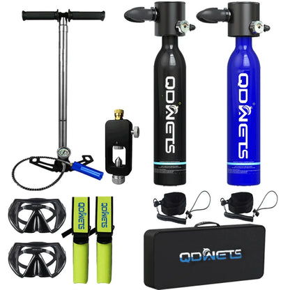 Scuba Diving Tank, 0.5L Scuba Tank ,5-10 Minutes of Underwater Capability.Mini Scuba Tanks, Scuba Diving Tanks Complete with P
