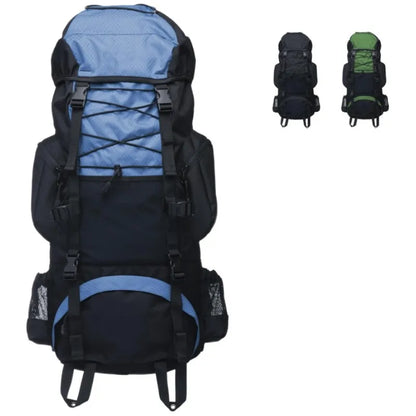 Internal Frame Hiking Backpack Polyester Camping Backpack with Rain Cover for Travel Trekking Mountaineering