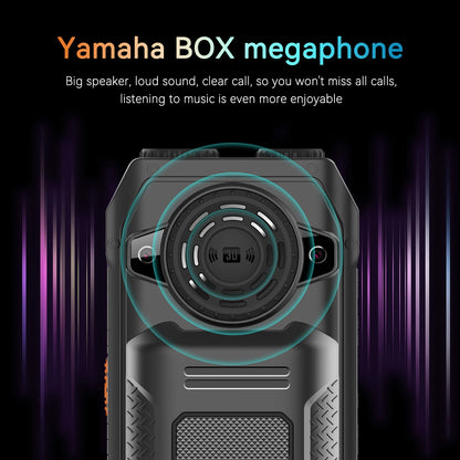 Rugged Mobile Phone M6000 GSM 2G Network 4 SIM Cards Magic Voice 3.5mm Jack 2.4'' Display Big Keyboard Cellphone For Elderly