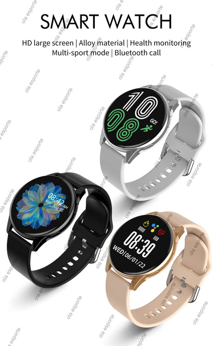 Women Bluetooth Call Smart Watch Heart Rate Blood Oxygen Monitor Smartwatches Waterproof Sports Men Smartwatch For Android IOS