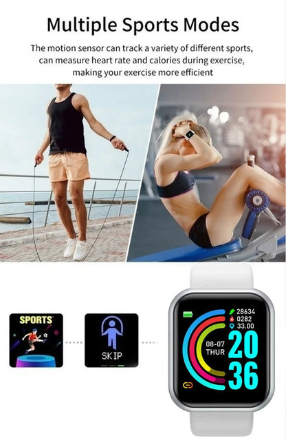 Multifunctional smart watch for men and women,bluetooth connected phone,music,fitness sports bracelet,sleep monitor,smartwatch