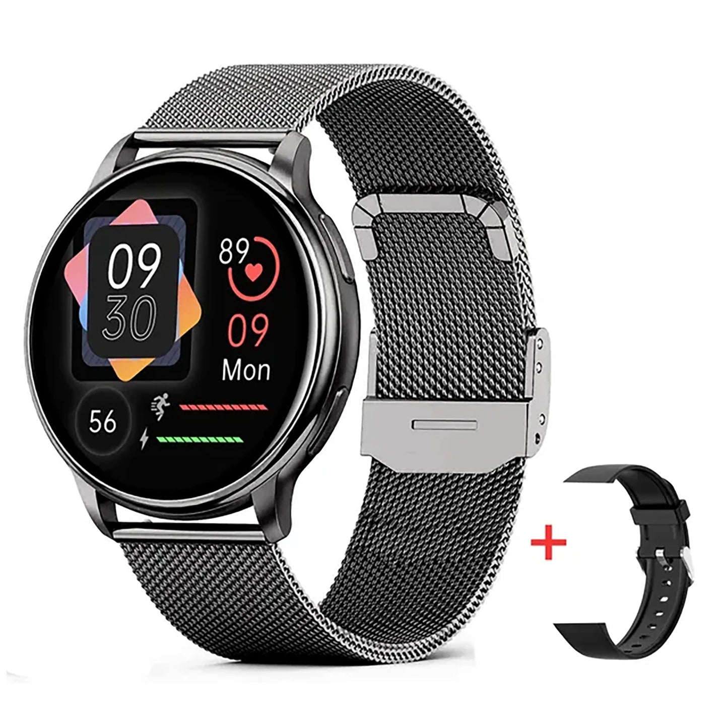 Women Bluetooth Call Smart Watch Heart Rate Blood Oxygen Monitor Smartwatches Waterproof Sports Men Smartwatch For Android IOS